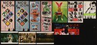 3a100 LOT OF 11 UNFOLDED JAPANESE ITEMS '80s-90s Trainspotting, Le Petit Soldad & more!