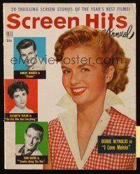 3a408 SCREEN HITS ANNUAL magazine 1953 Debbie, Liz, John Wayne, Gentlemen Prefer Blondes & more!