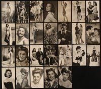 3a122 LOT OF 26 ESTHER WILLIAMS DELUXE 3X5 PHOTOS '50s many wonderful images of the star!