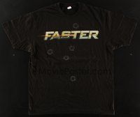 3a584 FASTER large promotional T-shirt '10 slow justice is no justice!