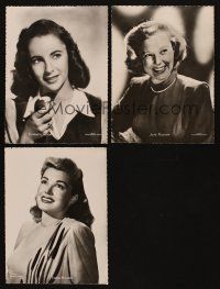 3a124 LOT OF 3 MGM 1950s DELUXE FRENCH PHOTOS '50s Elizabeth Taylor, June Allyson, Esther Williams