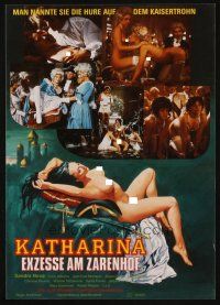 3a652 KATHARINA UND IHRE WILDEN HENGSTE German press sheet '83 Peltzer art of sexy naked Czarina!