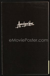 3a547 APOCALYPSE NOW program '79 Francis Ford Coppola, Martin Sheen, Marlon Brando!