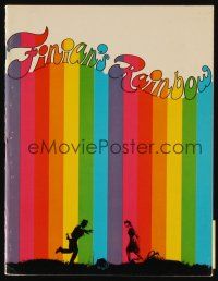 3a468 FINIAN'S RAINBOW program book '68 Fred Astaire, Petula Clark, Francis Ford Coppola directed