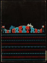 3a480 GREAT RACE program book '65 Blake Edwards, headshots of Tony Curtis, Lemmon & Natalie Wood!