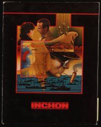 3a485 INCHON program book '82 Laurence Olivier, Jacqueline Bisset, Dan Long military art!