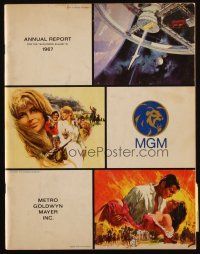 3a672 MGM ANNUAL REPORT 1967 softcover book '67 best of the year, includes 67/68 studio yearbook!