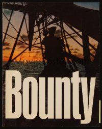 3a502 MUTINY ON THE BOUNTY program book '62 Marlon Brando, cool different seafaring images!