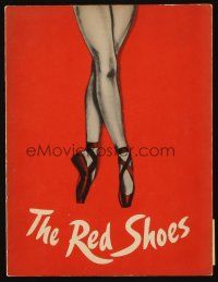 3a506 RED SHOES program book '49 Michael Powell & Emeric Pressburger, dancer Moira Shearer!