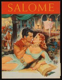 3a509 SALOME program book '53 art of sexy Rita Hayworth romanced by Stewart Granger!