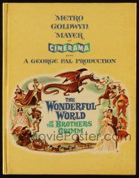 3a526 WONDERFUL WORLD OF THE BROTHERS GRIMM program book '62 George Pal fairy tales in Cinerama!