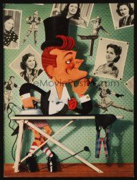 3a018 I DOOD IT trade ad '43 art of wacky Red Skelton ironing his pants by Jacques Kapralik!