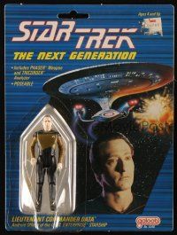 3a565 STAR TREK: THE NEXT GENERATION set of 2 action figures '88 Lt. Commander Data & Lt. Tasha Yar