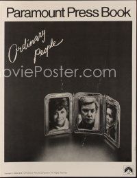 3a887 ORDINARY PEOPLE pressbook '80 Donald Sutherland, Mary Tyler Moore, directed by Redford!