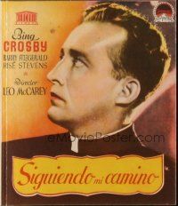 3a352 GOING MY WAY Spanish herald '44 Bing Crosby, Rise Stevens, Barry Fitzgerald, different!
