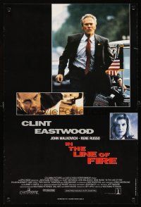 2y074 IN THE LINE OF FIRE Belgian '93 Wolfgang Petersen, Clint Eastwood in the Secret Service!
