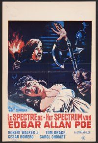 2y130 SPECTRE OF EDGAR ALLAN POE Belgian '74 what drove him to a bizarre world of madness & murder?