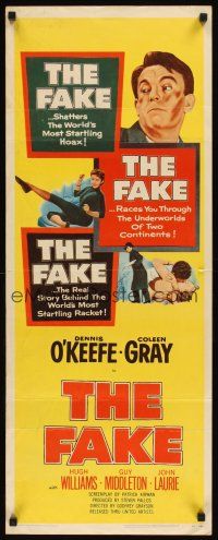 2y388 FAKE insert '53 Dennis O'Keefe, story behind most startling art forgery racket!