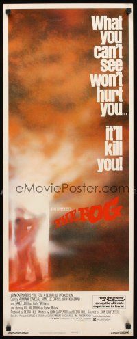 2y394 FOG insert '80 John Carpenter, what you can't see won't hurt you, it'll kill you!
