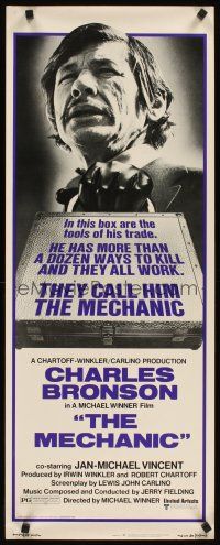 2y528 MECHANIC insert '72 Charles Bronson has more than a dozen ways to kill, and they all work!