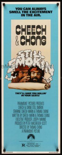 2y622 STILL SMOKIN' insert '83 Cheech & Chong will have you rollin' in your seats, drugs!