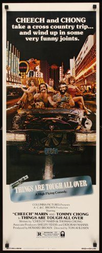 2y656 THINGS ARE TOUGH ALL OVER insert '82 Cheech & Chong take a cross country trip to Las Vegas!