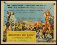 2z342 ALEXANDER THE GREAT style A 1/2sh '56 Richard Burton, Frederic March as Philip of Macedonia!