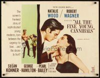 2z345 ALL THE FINE YOUNG CANNIBALS style A 1/2sh '60 Robert Wagner about to kiss sexy Natalie Wood!