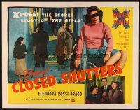 2z367 BEHIND CLOSED SHUTTERS 1/2sh '50 Persiane Chiuse, the secret story of sexy girls!