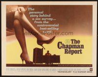 2z404 CHAPMAN REPORT 1/2sh '62 Jane Fonda, Shelley Winters, from Irving Wallace sex novel!
