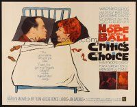 2z423 CRITIC'S CHOICE 1/2sh '63 Bob Hope & Lucille Ball in bed, great images!