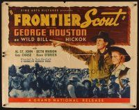 2z490 FRONTIER SCOUT 1/2sh '38 George Houston as Wild Bill Hickok, Al Fuzzy St. John!