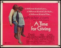 2z491 GENERATION 1/2sh '70 David Janssen, very pregnant Kim Darby, A Time for Giving!