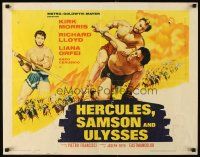 2z510 HERCULES, SAMSON, & ULYSSES 1/2sh '65 Pietro Francisci sword & sandal action, gladiator art!