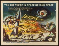 2z553 JOURNEY TO THE SEVENTH PLANET 1/2sh '61 they have terryfing powers of mind over matter!