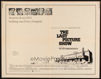 2z572 LAST PICTURE SHOW 1/2sh '71 Peter Bogdanovich, Jeff Bridges, Ellen Burstyn, Tim Bottoms!