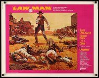 2z576 LAWMAN 1/2sh '71 Burt Lancaster, Robert Ryan, Lee J. Cobb, directed by Michael Winner!