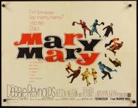 2z593 MARY MARY 1/2sh '63 Debbie Reynolds, Barry Nelson, Michael Rennie, musical comedy!