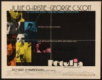 2z652 PETULIA 1/2sh '68 Richard Lester directed, pretty Julie Christie & George C. Scott!