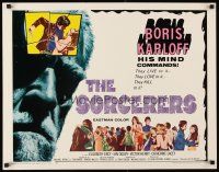 2z719 SORCERERS 1/2sh '67 Boris Karloff turns them on & off to live, love, die or KILL!