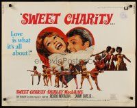 2z734 SWEET CHARITY 1/2sh '69 Bob Fosse musical starring Shirley MacLaine, it's all about love!