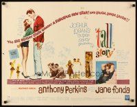 2z742 TALL STORY 1/2sh '60 Anthony Perkins, early Jane Fonda, basketball!