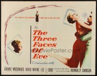 2z760 THREE FACES OF EVE 1/2sh '57 David Wayne, Joanne Woodward has multiple personalities!