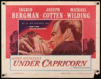 2z770 UNDER CAPRICORN 1/2sh '49 romantic image of Ingrid Bergman & Joseph Cotten, Alfred Hitchcock!