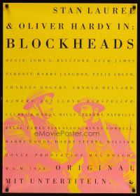 3b087 BLOCK-HEADS German R90s soldiers Stan Laurel & Oliver Hardy, Hal Roach!