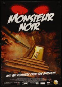 3b097 MONSIEUR NOIR & THE MONSTERS FROM THE BASEMENT German '09 cool horror cartoon art!