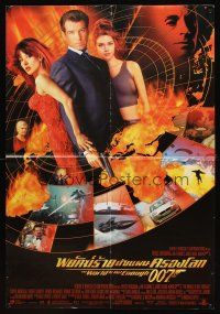 3b009 WORLD IS NOT ENOUGH Middle Eastern poster '99 Pierce Brosnan as James Bond, Denise Richards