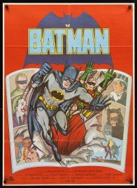 3b072 BATMAN Spanish '79 DC Comics, great art of Adam West & Burt Ward w/villains!