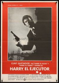 3b075 ENFORCER Spanish '76 photo of Clint Eastwood as Dirty Harry by Bill Gold!