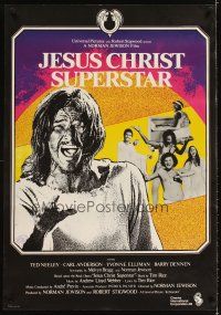3b209 JESUS CHRIST SUPERSTAR SwedishEnglish '73 Ted Neeley, Andrew Lloyd Webber religious musical